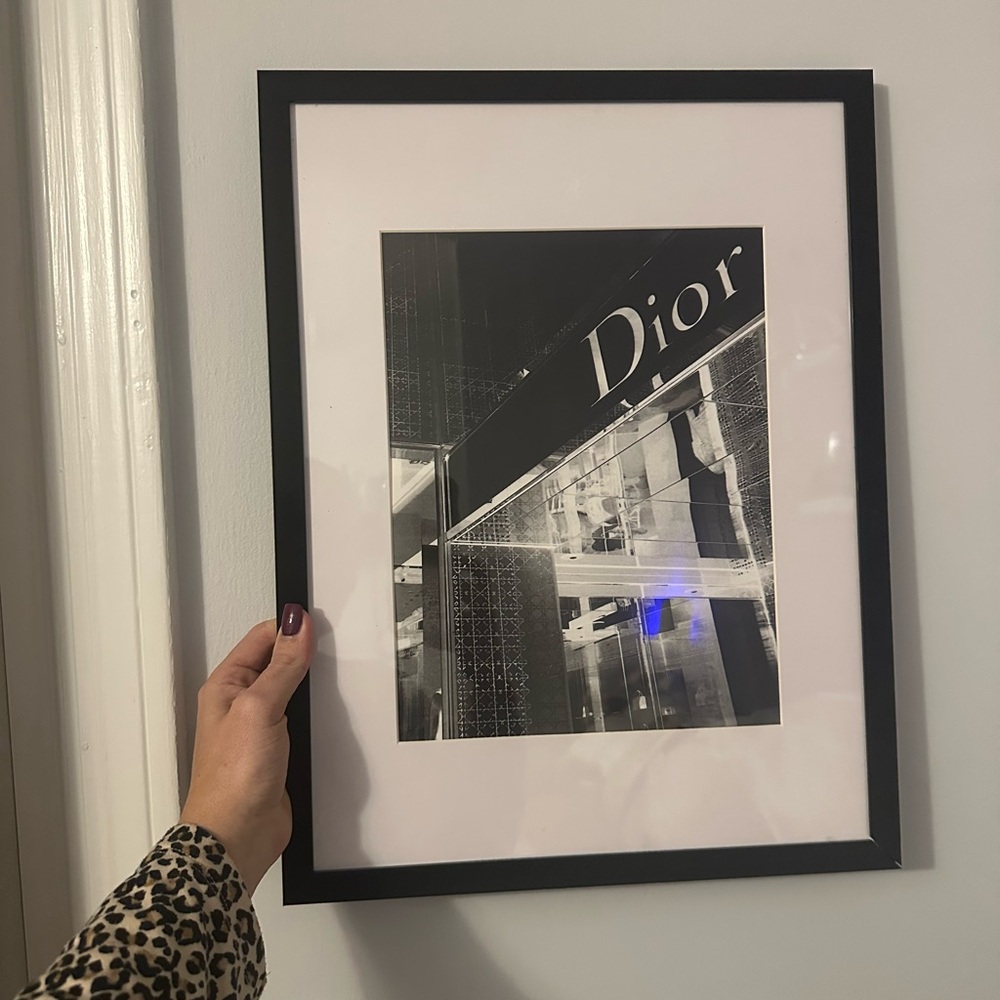 Dior Art Work Picture Frame